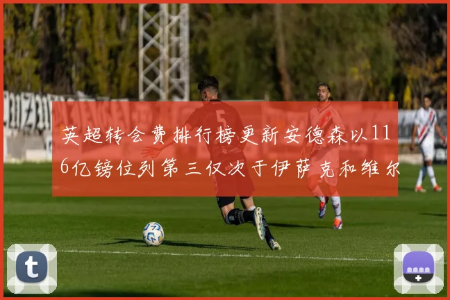英超转会费排行榜更新安德森以116亿镑位列第三仅次于伊萨克和维尔茨